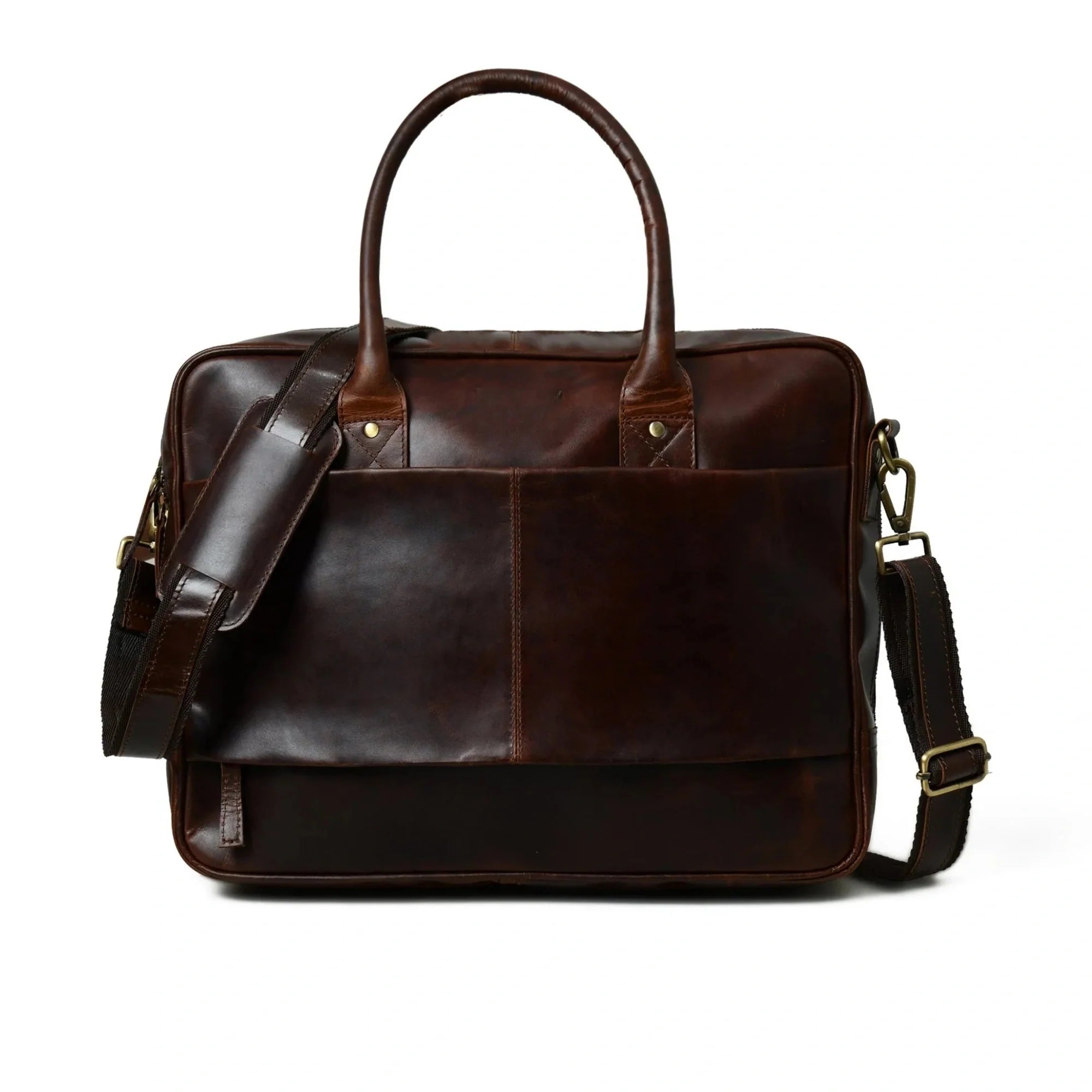 Imperial Full Grain Leather Briefcase