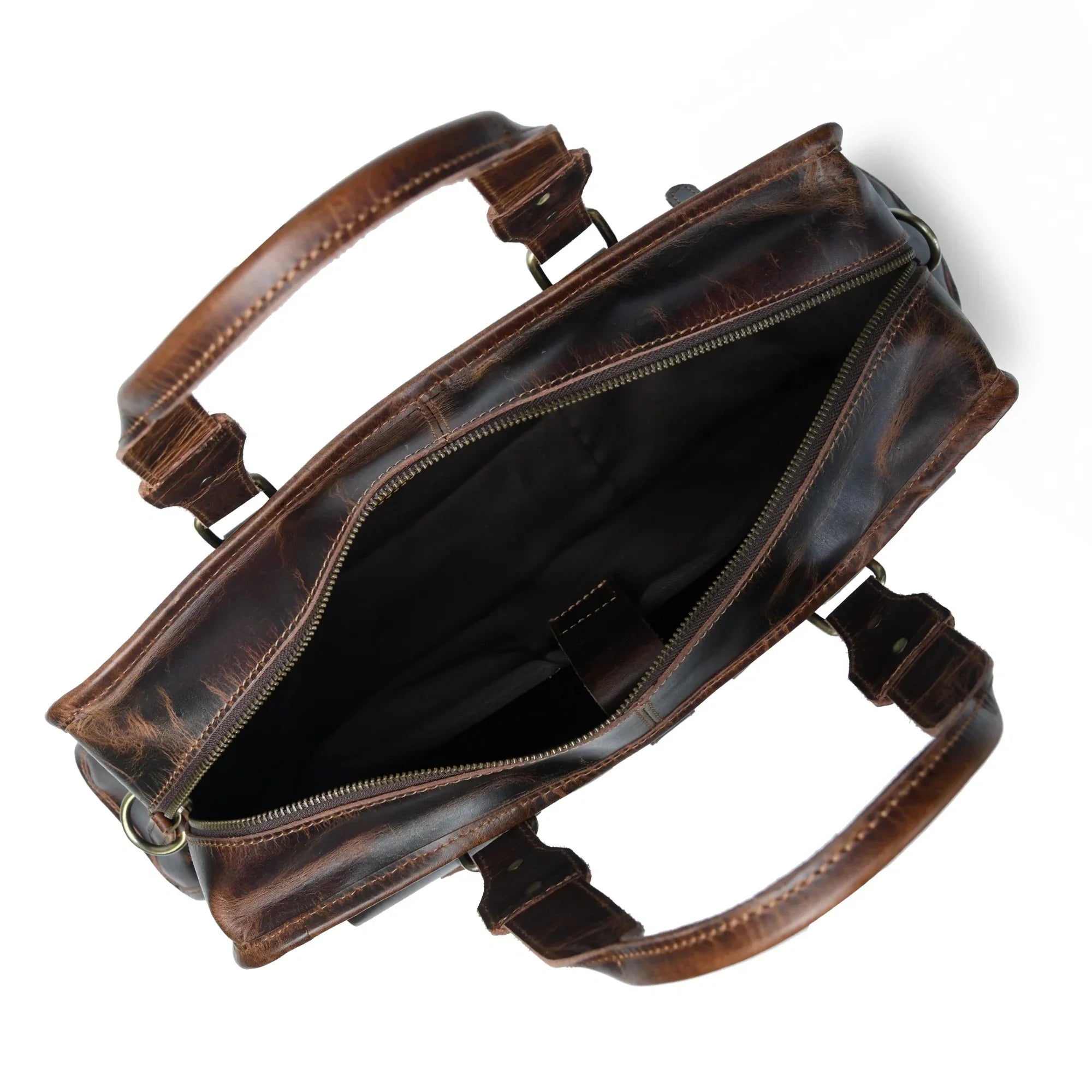 Nolan Buffalo Leather Briefcase