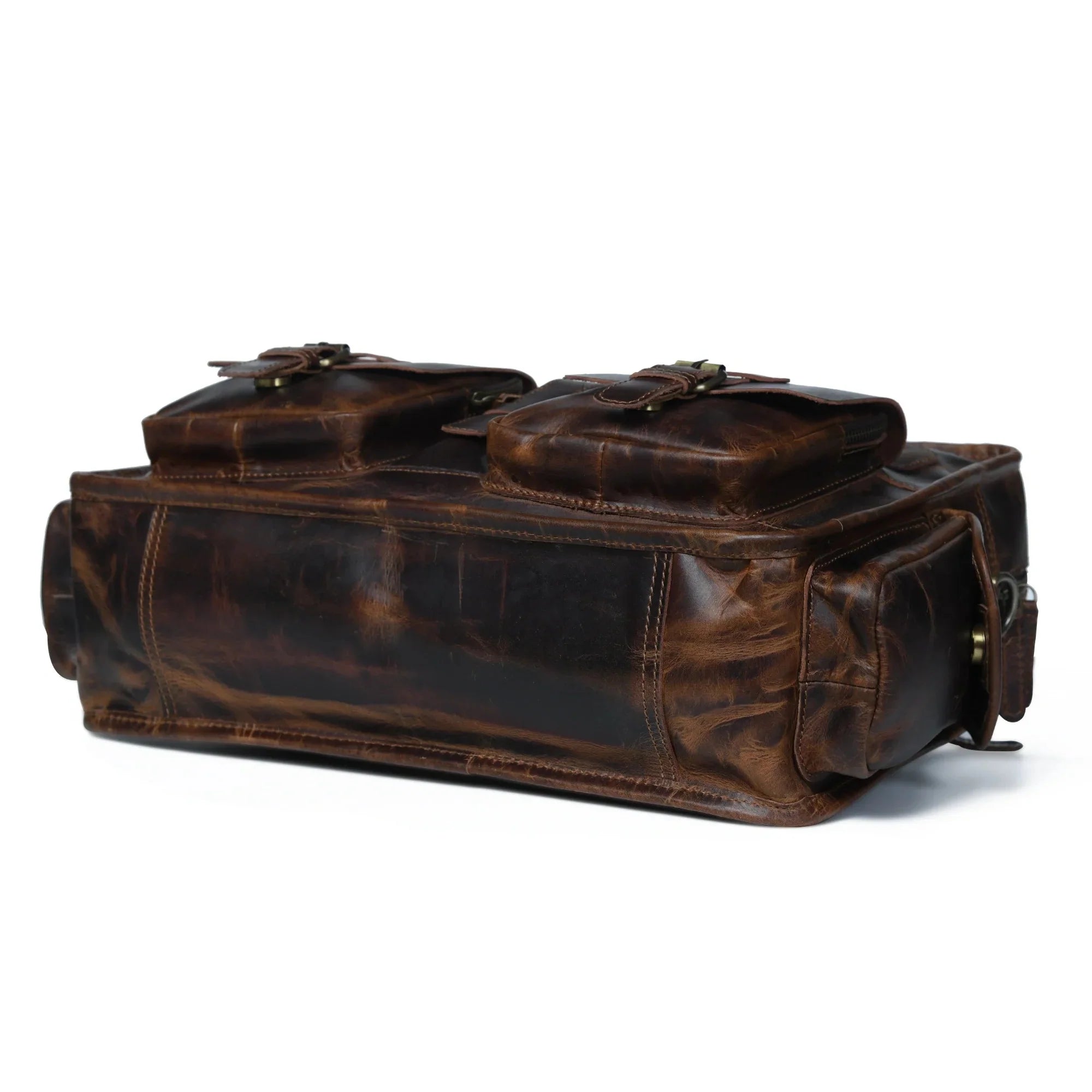 Nolan Buffalo Leather Briefcase