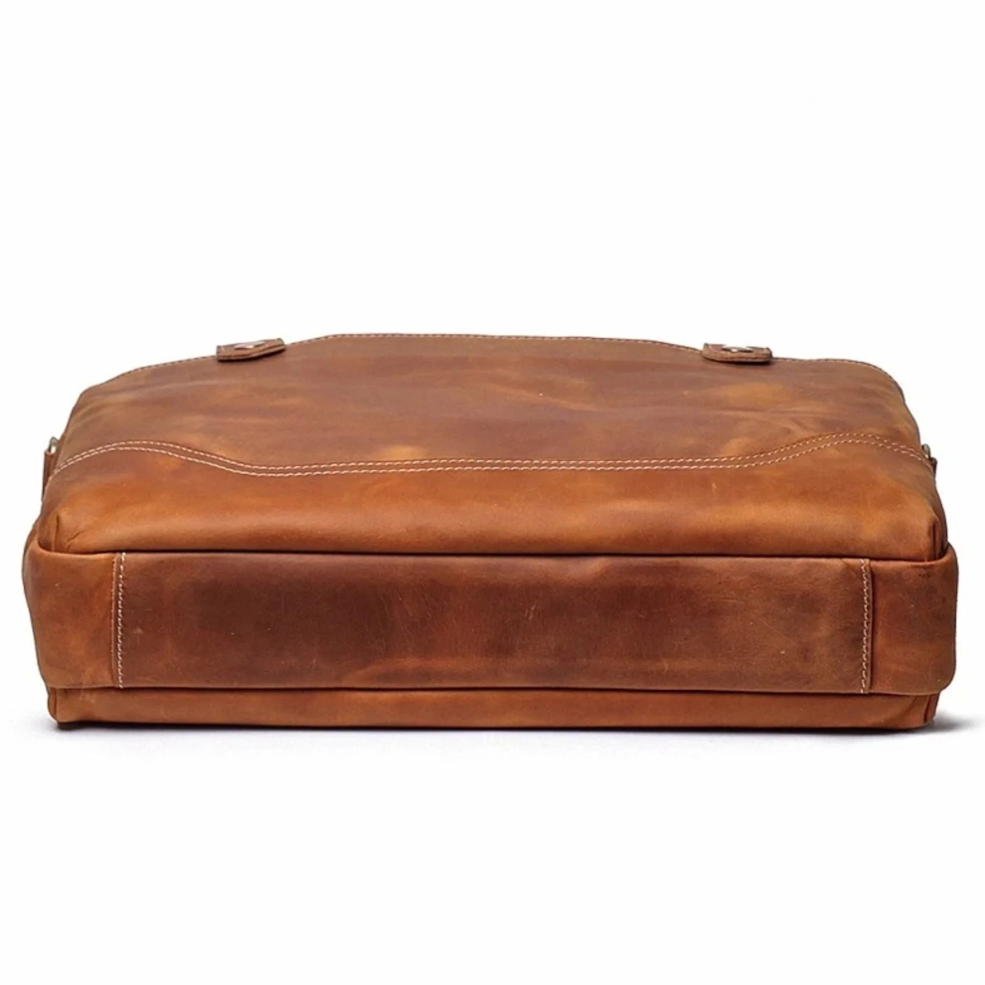 Regular Full Grain Leather Office Briefcase