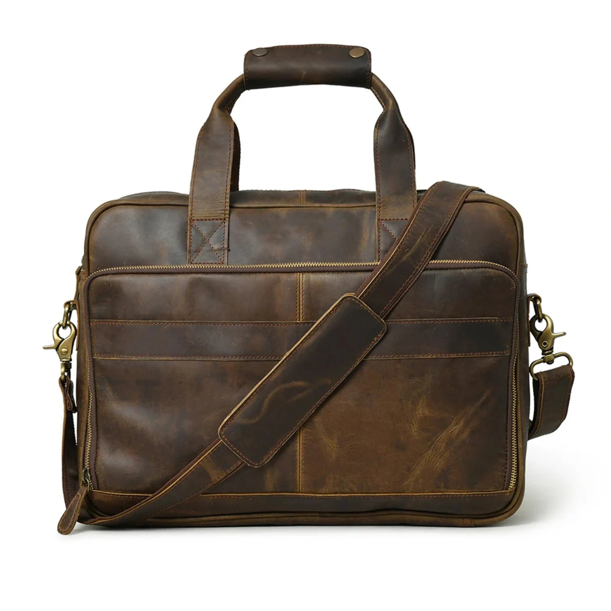 Dean Office Full Grain Leather Briefcase