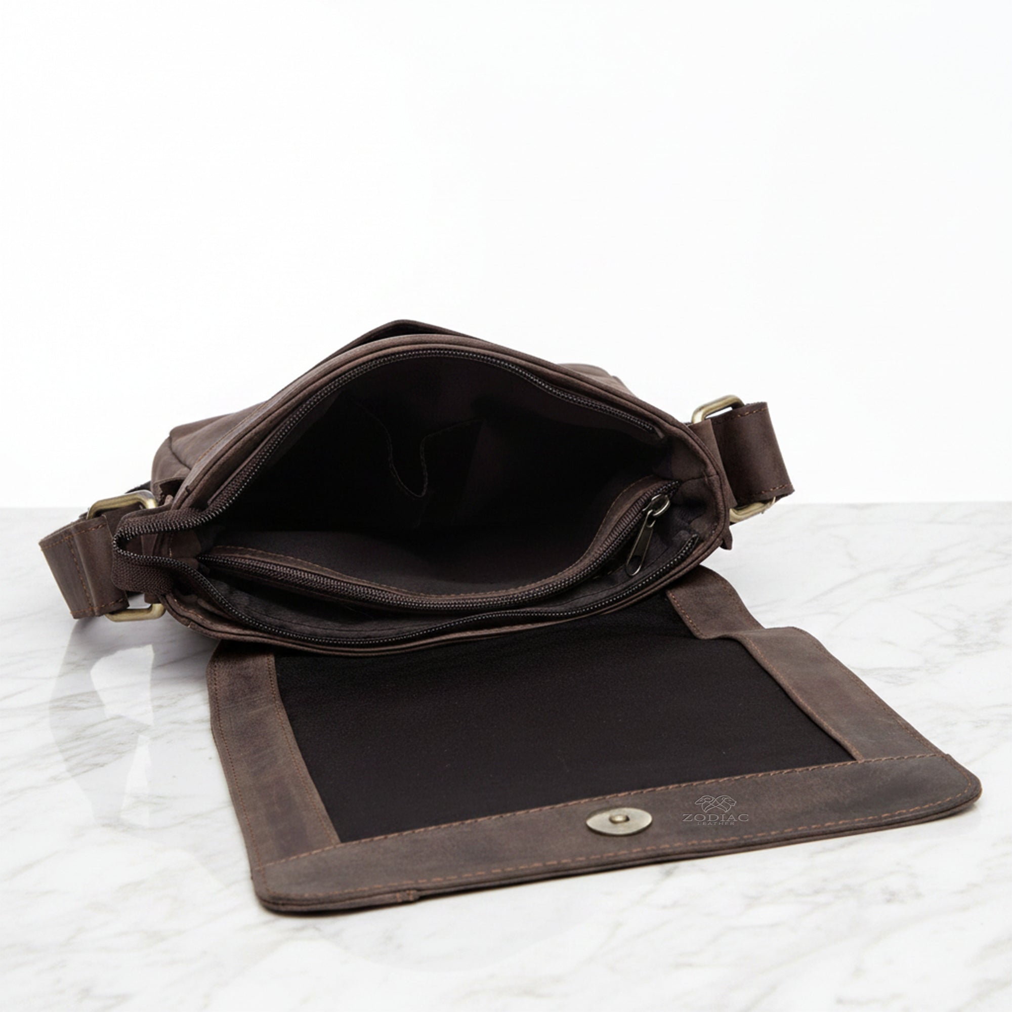 Genuine Leather Cross Body Shoulder Bag with adjustable Strap Handmade Purse travel bag travel purse