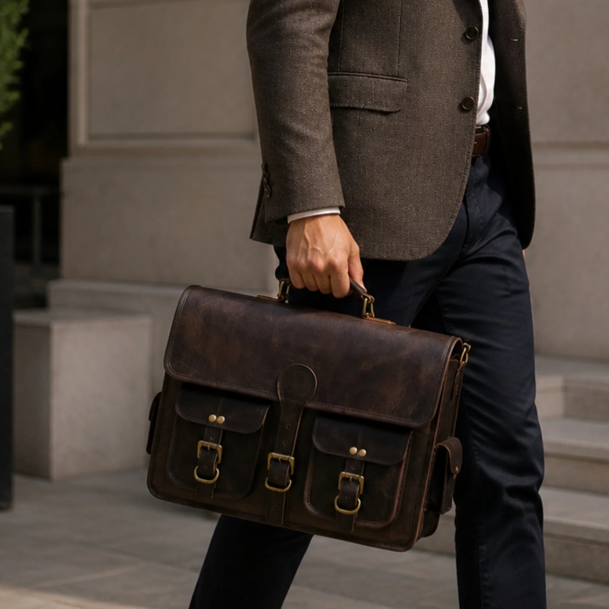 Jace Office Leather Bag