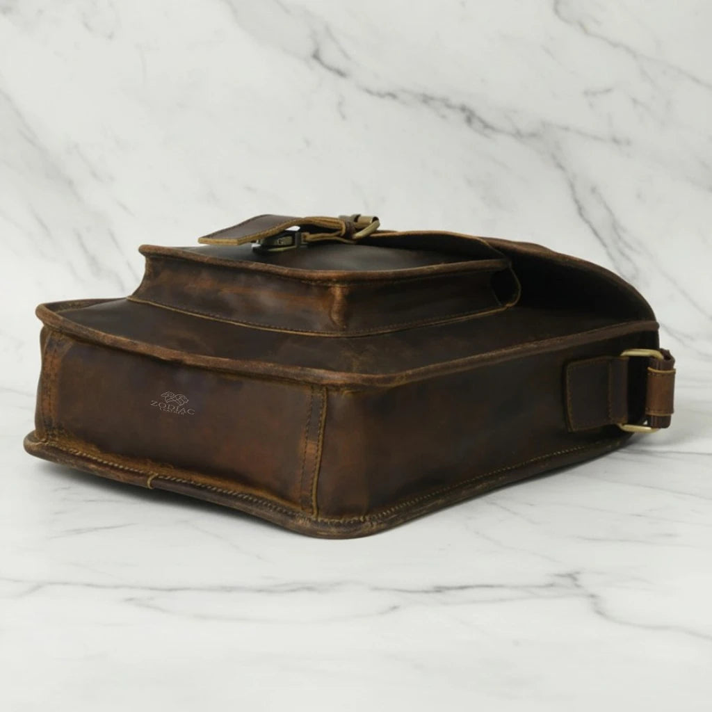 Zodiac Classic Rough Look Crossbody Bag